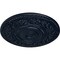 Ekena Millwork Rose Ceiling Medallion (Fits Canopies up to 13 1/2"), 33 7/8"OD x 2 3/8"P, Midnight Dream CM33ROMDF - alternate 3